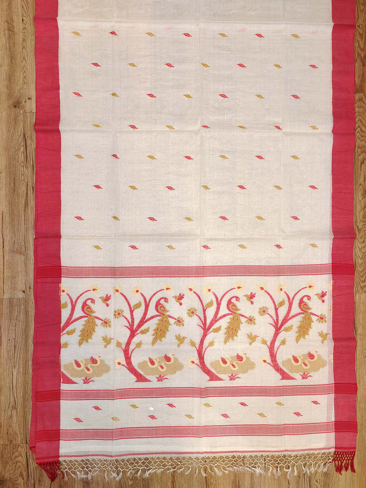 Hand Woven Tussar Silk