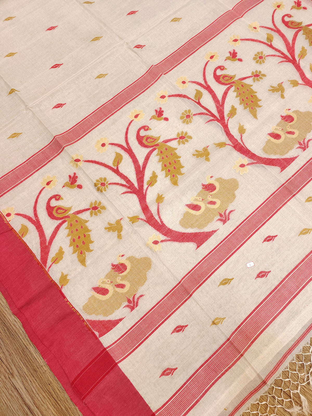 Hand Woven Tussar Silk