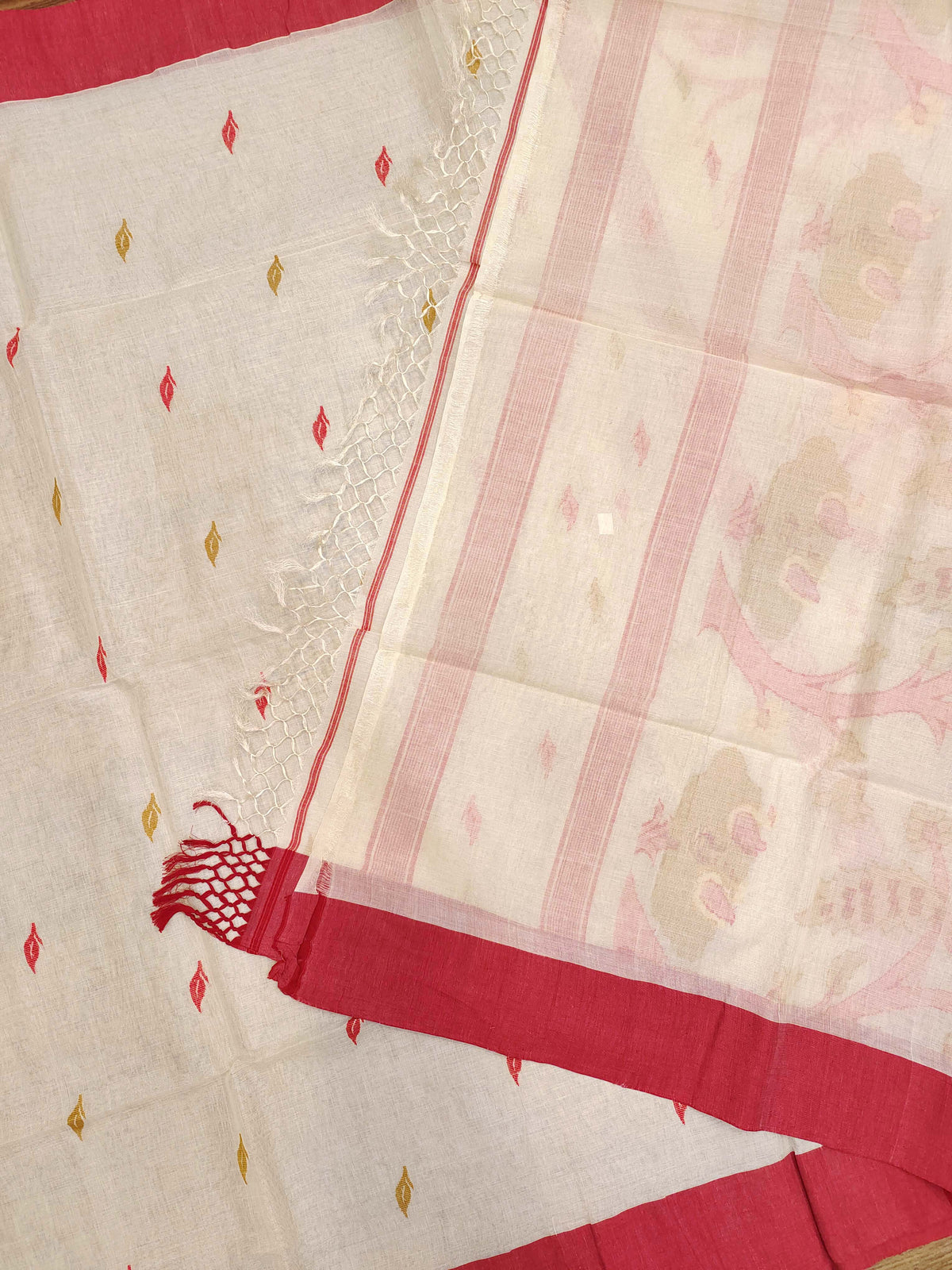 Hand Woven Tussar Silk