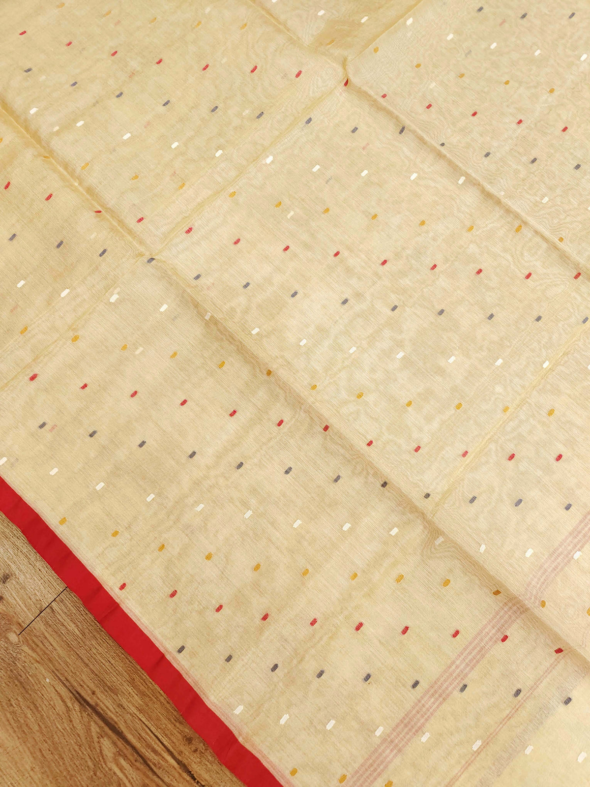 Cotton Tussar Jamdani