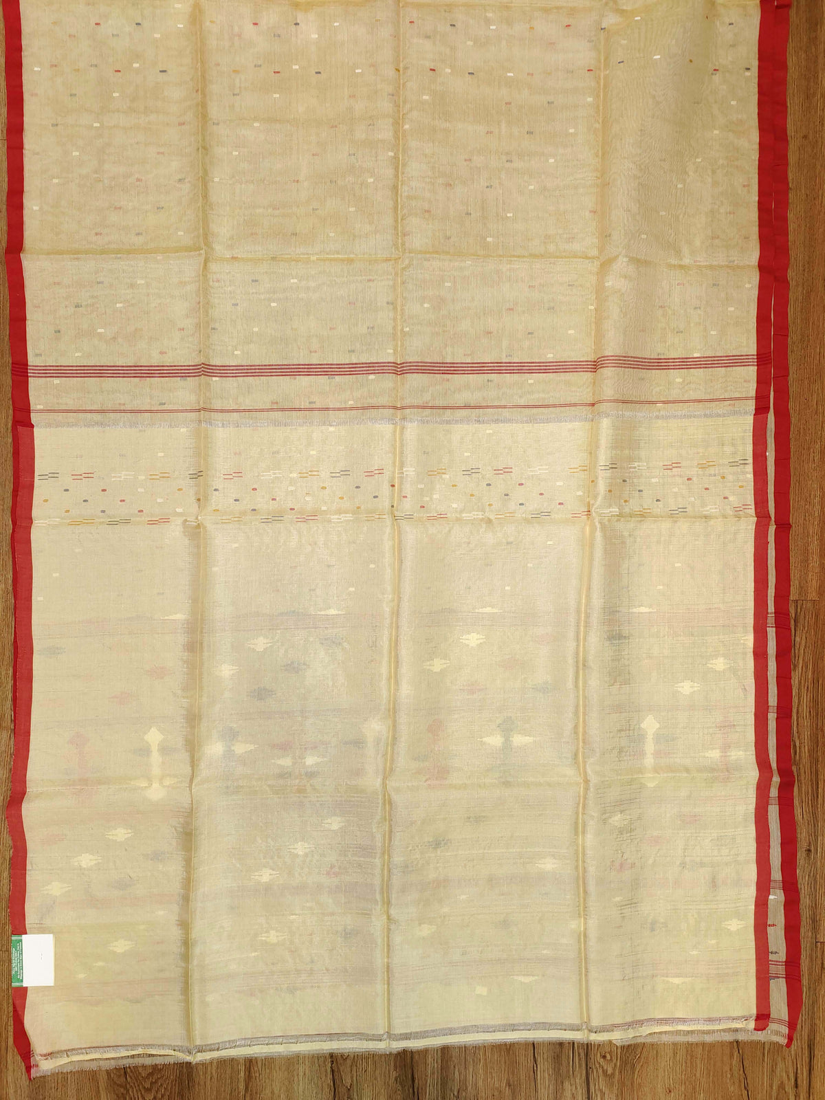 Cotton Tussar Jamdani