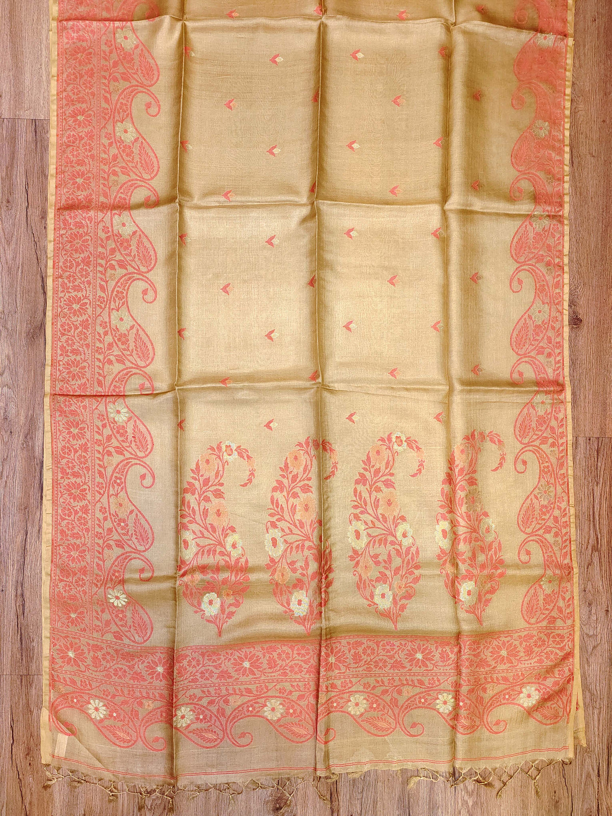 Tussar Jamdani