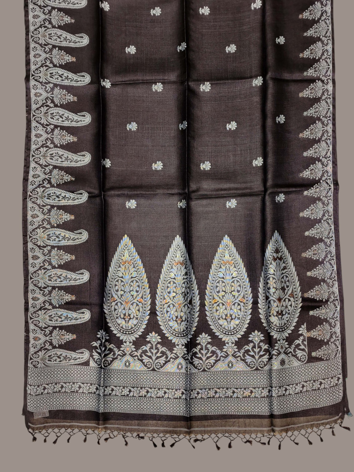 Tussar Jamdani