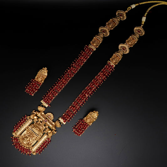 Antique Temple Long Pendant Set