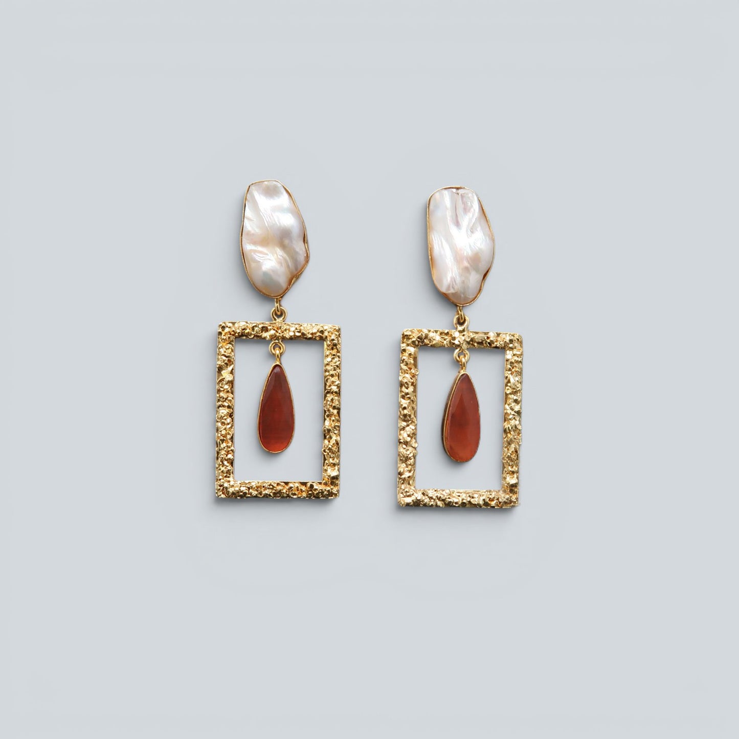 Pearl Frame Drops