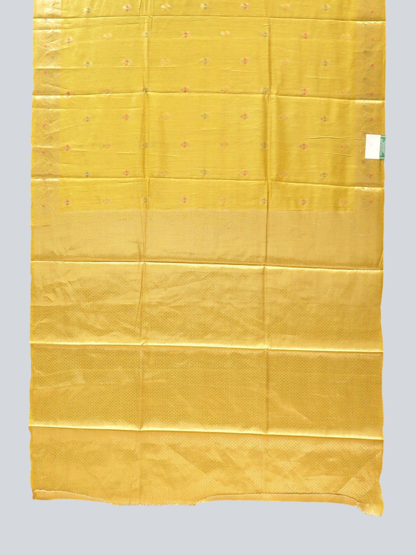 Pure  Tussar Silk Saree with Zari and Meena Work