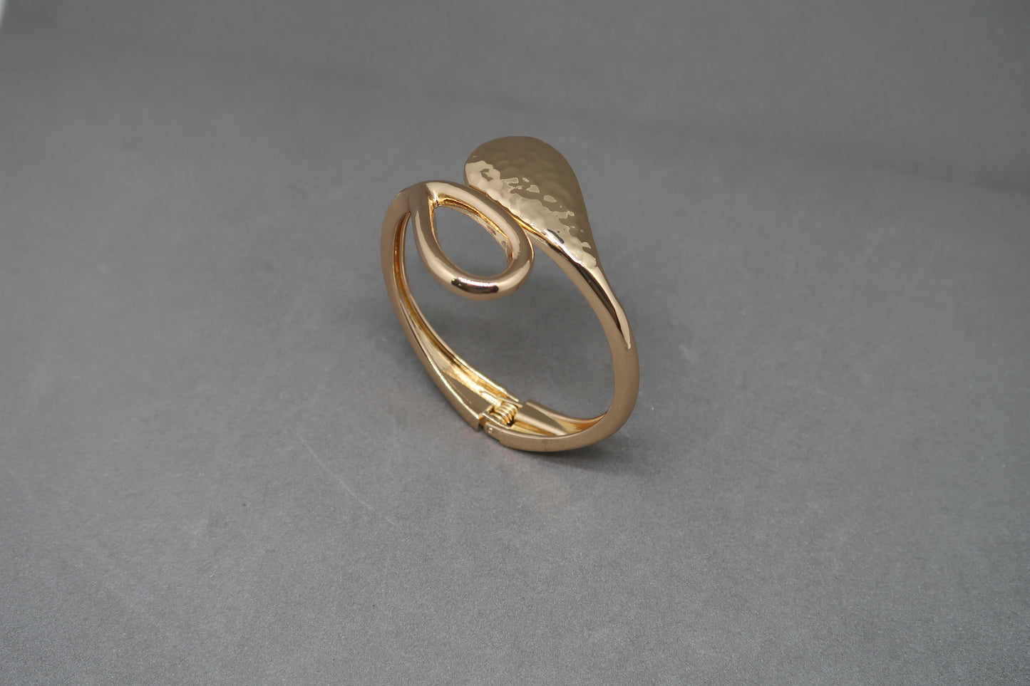 Hammered Gold Statement Cuff