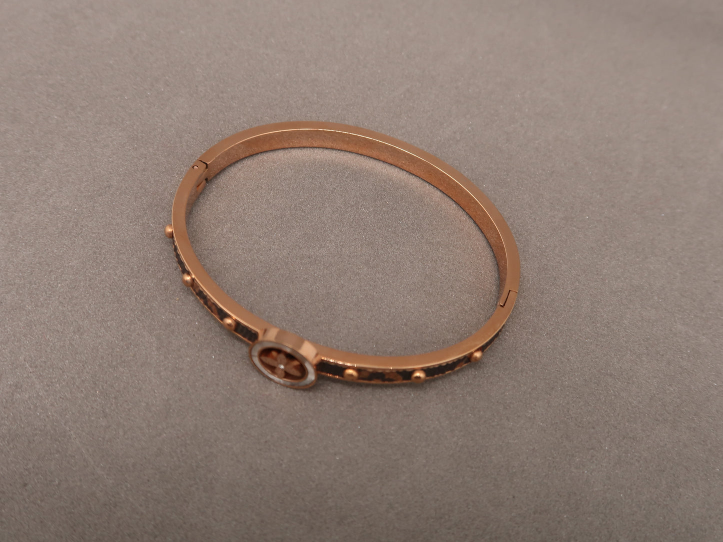 Petite Floral Charm Bracelet