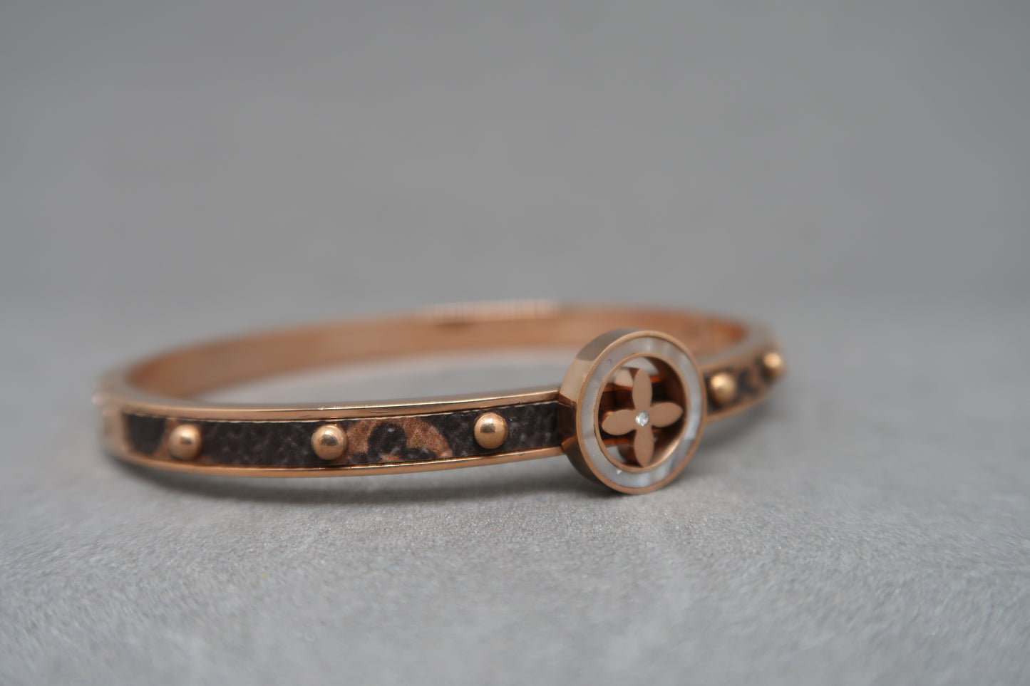 Petite Floral Charm Bracelet