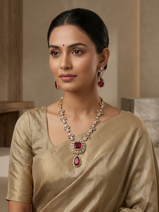Rajsi Ruby Drop Set
