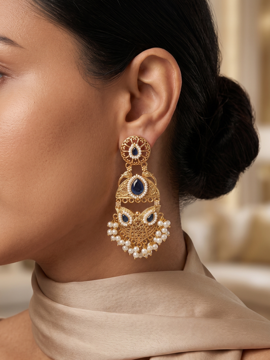 Rajsi Mayura Earrings