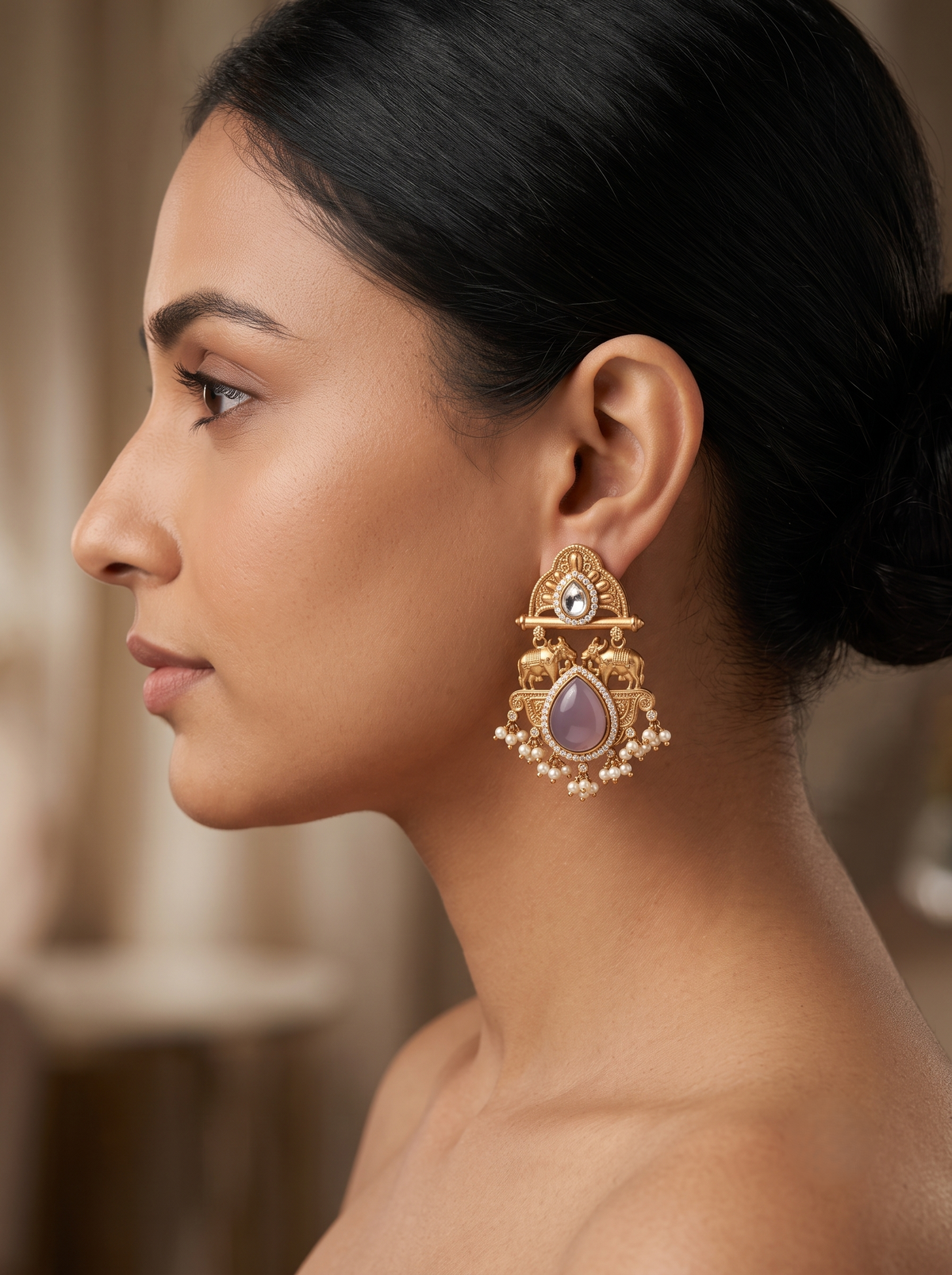 Rajsi Gajshobha Earrings