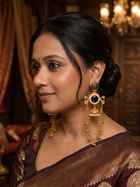 Neelam Kashmiri Jhumka