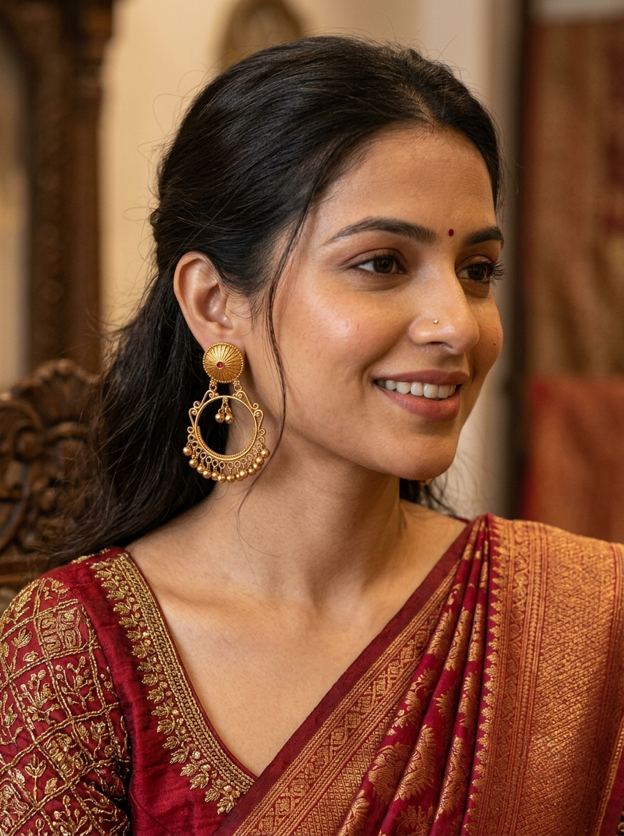 Gulabi Arohi Hoop