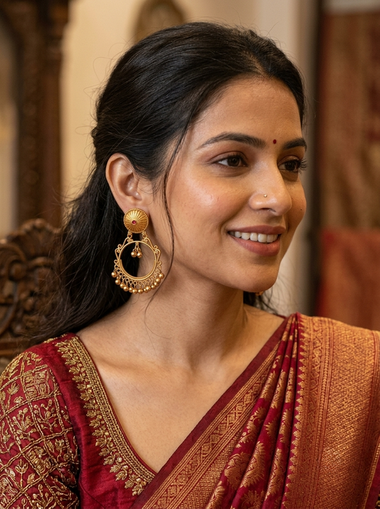 Gulabi Arohi Hoop