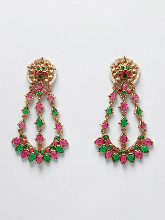 Kashmiri Rangoli Long Drops