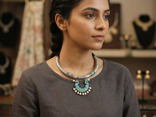 Turquoise Hasli Necklace